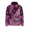 Indigenous Australian Aboriginal Padded Jacket NAIDOC Week Aboriginal Dreaming Trails Of Country