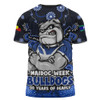 Canterbury-Bankstown Bulldogs T-Shirt NAIDOC Week Aboriginal Power Journey Of Spirit Paths
