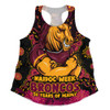 Brisbane Broncos Women Racerback Singlet NAIDOC Week Aboriginal Power Journey Of Spirit Paths