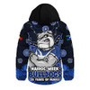 Canterbury-Bankstown Bulldogs Hooded Padded Jacket NAIDOC Week Aboriginal Power Journey Of Spirit Paths