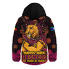 Brisbane Broncos Hooded Padded Jacket NAIDOC Week Aboriginal Power Journey Of Spirit Paths