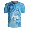 Indigenous Australian Aboriginal Rugby Jersey Aboriginal Ocean Dreaming Tracks For NAIDOC Week Pride