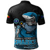 Cronulla-Sutherland Sharks Polo Shirt NAIDOC Week Strength Of Sacred Spirit