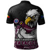 Manly Warringah Sea Eagles Polo Shirt NAIDOC Week Strength Of Sacred Spirit