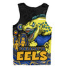 Parramatta Eels Men Singlet NAIDOC Week Strength Of Sacred Spirit