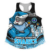Cronulla-Sutherland Sharks Women Racerback Singlet NAIDOC Week Strength Of Sacred Spirit