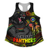 Penrith Panthers Women Racerback Singlet NAIDOC Week Strength Of Sacred Spirit