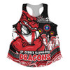 St. George Illawarra Dragons Women Racerback Singlet NAIDOC Week Strength Of Sacred Spirit