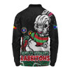 South Sydney Rabbitohs Long Sleeve Polo Shirt NAIDOC Week Strength Of Sacred Spirit