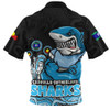 Cronulla-Sutherland Sharks Zip Polo Shirt NAIDOC Week Strength Of Sacred Spirit