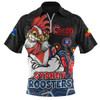 Sydney Roosters Zip Polo Shirt NAIDOC Week Strength Of Sacred Spirit