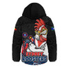 Sydney Roosters Hooded Padded Jacket NAIDOC Week Strength Of Sacred Spirit