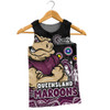Queensland Maroons Men Singlet NAIDOC Week Strength Of Sacred Spirit