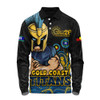 Gold Coast Titans Long Sleeve Polo Shirt NAIDOC Week Strength Of Sacred Spirit