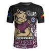 Queensland Maroons Rugby Jersey NAIDOC Week Strength Of Sacred Spirit