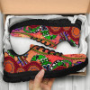 Australia Aboriginal Sneaker - Aussie Indigenous Patterns Orange
