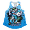 New South Wales Blues Women Racerback Singlet Game Day Warrior Battle Spirit