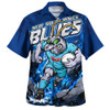 New South Wales Blues Hawaiian Shirt Origin Power Breakthrough Rise