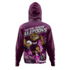 Queensland Maroons Hoodie Origin Power Breakthrough Rise