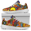 Australia Aboriginal Inspired Sport Sneakers - Shaman People and Animals