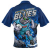 New South Wales Blues Zip Polo Shirt Origin Power Breakthrough Rise