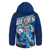 New South Wales Blues Hooded Padded Jacket Origin Power Breakthrough Rise