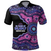 Indigenous Australian Aboriginal Polo Shirt Naidoc Journey Of Ancestral Spirit Paths