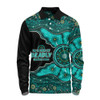 Indigenous Australian Aboriginal Long Sleeve Polo Shirt Naidoc Journey Of Ancestral Spirit Paths