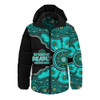 Indigenous Australian Aboriginal Hooded Padded Jacket Naidoc Journey Of Ancestral Spirit Paths