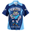 New South Wales Blues Hawaiian Shirt State Vs State Pride Battle
