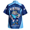 New South Wales Blues Hawaiian Shirt State Vs State Pride Battle