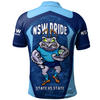 New South Wales Blues Polo Shirt State Vs State Pride Battle