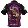 Queensland Maroons Zip Polo Shirt State Vs State Pride Battle
