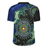 Indigenous Australian Aboriginal Rugby Jersey Sacred Tracks Of Lizard Naidoc Spirit