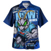 New South Wales Blues Hawaiian Shirt Ripped Origin Power Unleashed