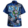 New South Wales Blues Hawaiian Shirt Ripped Origin Power Unleashed