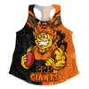 GWS GIANTS Women Racerback Singlet NAIDOC Week One Spirit One Pride