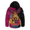 Brisbane Lions Hooded Padded Jacket NAIDOC Week One Spirit One Pride