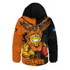 GWS GIANTS Hooded Padded Jacket NAIDOC Week One Spirit One Pride