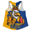 West Coast Eagles Women Racerback Singlet NAIDOC Week One Spirit One Pride