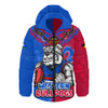 Western Bulldogs Hooded Padded Jacket NAIDOC Week One Spirit One Pride