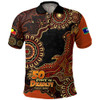 Indigenous Australian Aboriginal Polo Shirt Naidoc Eagle Spirit Of Country