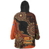 Indigenous Australian Aboriginal Snug Hoodie Naidoc Eagle Spirit Of Country