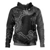 Indigenous Australian Aboriginal Hoodie Connected By Flow And Spirit