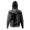 Indigenous Australian Aboriginal Hoodie Connected By Flow And Spirit