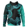 Indigenous Australian Aboriginal Hoodie Connected By Flow And Spirit