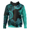 Indigenous Australian Aboriginal Hoodie Connected By Flow And Spirit