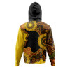 Indigenous Australian Aboriginal Hoodie Connected By Flow And Spirit