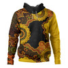 Indigenous Australian Aboriginal Hoodie Connected By Flow And Spirit