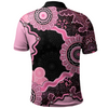 Indigenous Australian Aboriginal Polo Shirt Connected By Flow And Spirit